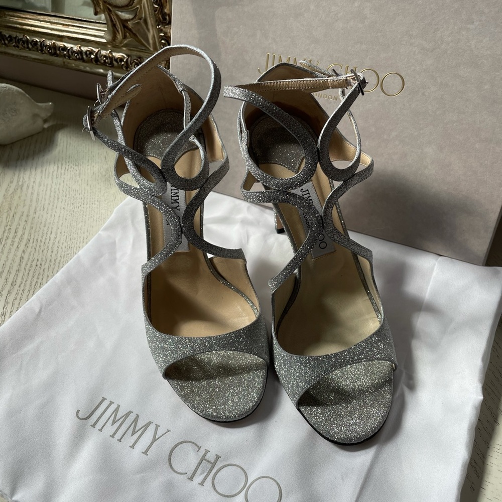 Glittery Jimmy Choo shoes 🤩 - Picture 8 of 11